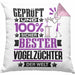 Vogelzüchter Geschenk Lustiger Spruch für Vogelzüchter Geschenkidee Bester Vogelzüchter Der WeltKissen mit Füllung 40x40 (Grau) Rosa Trendation