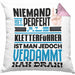 Kletterführer Geschenk Kissen mit Füllung 40x40 Lustige Geschenkidee für Kletterführer Geburtstag Niemand Ist Perfekt Aber Als Kletterführer Ist Man Nah Dran (Grau) Rosa Trendation