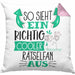 Rätselfan Kissen mit Füllung 40x40 So Sieht Ein Richtig Cooler Rätselfan Aus Geschenk Lustiger Spruch Geschenkidee (Grau) Rosa Trendation
