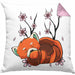 Lustige Roter Panda Kissen mit Füllung 40x40 - Ein süßes Geschenk für Panda-Liebhaber (Grau) Rosa Trendation