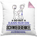 Schwiegerenkel Geschenk Kissen mit Füllung 40x40 So Gut Kann Nur Ein Schwiegerenkel Aussehen Geschenkidee (Grau) Rosa Trendation