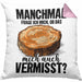 Tischler-Meister Kissen mit Füllung 40x40 Geschenk Sprüche Schreiner-Meister Manchmal Frage Ich Mich Ob Das Holz Mich Auch Vermisst (Grau) Rosa Trendation