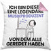 Musikproduzent Geschenk Kissen mit Füllung 40x40 Lustige Geschenkidee Geburtstag für Musikproduzent Ich Bin Dieser Legendäre Musikproduzent Von Dem Alle Geredet Haben (Grau) Rosa Trendation