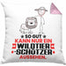 Wildtierschützer Geschenk Kissen mit Füllung 40x40 So Gut Kann Nur Ein Wildtierschützer Aussehen Geschenkidee (Grau) Rosa Trendation
