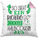 So Sieht Ein Richtig Cooler Halbcousin Aus Geschenk Kissen mit Füllung 40x40 Lustiger Spruch Geschenkidee (Grau) Rosa Trendation