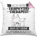 Tierphysiotherapeut Kissen mit Füllung 40x40 Geschenk für Tierphysiotherapeut Geburtstag Lustiger Spruch Was Ist Deine Superkraft (Grau) Rosa Trendation