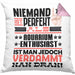 Aquarium-Enthusiast Geschenk Kissen mit Füllung 40x40 Lustige Geschenkidee für Aquarium-Enthusiast Geburtstag Niemand Ist Perfekt Aber Als Aquarium-Enthusiast Ist Man Nah Dran (Grau) Rosa Trendation