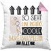 Basketballspielerin Geschenk Kissen mit Füllung 40x40 Lustig Geschenkidee für Basketballspielerin Geburtstag So Sieht Eine Richtig Coole Basketballspielerin Aus Frauen Spruch (Grau) Rosa Trendation