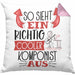 So Sieht Ein Richtig Cooler Komponist Aus Kissen mit Füllung 40x40 Geschenk für Kompinisten Geburtstag Geschenkdiee (Grau) Rosa Trendation