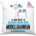 Modellbahnfan Geschenk Kissen mit Füllung 40x40 So Gut Kann Nur Ein Modellbahnfan Aussehen Geschenkidee (Grau) Rosa Trendation