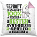 Synthesizer-Spieler Geschenk Lustiger Spruch für Synthesizer-Spieler Geschenkidee Bester Synthesizer-Spieler Der WeltKissen mit Füllung 40x40 (Grau) Rosa Trendation