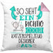 Katzenspielzeug-Designer Kissen mit Füllung 40x40 So Sieht Ein Richtig Cooler Katzenspielzeug-Designer Aus Geschenk Lustiger Spruch Geschenkidee (Grau) Rosa Trendation