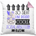 Sozialarbeiterin Geschenk Kissen mit Füllung 40x40 Geschenkidee für Sozialarbeiterin Geburtstag Weihnachten Spruch So Sieht Eine Richtig Coole Sozialarbeiterin Aus (Grau) Rosa Trendation