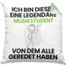 Musikstudent Geschenk Kissen mit Füllung 40x40 Lustige Geschenkidee Geburtstag für Musikstudent Ich Bin Dieser Legendäre Musikstudent Von Dem Alle Geredet Haben (Grau) Grün Trendation