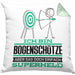 Bogenschütze Geschenk Kissen mit Füllung 40x40 Ich Bin Bogenschütze Aber Sag Doch Einfach Superheld Lustige Geschenkdiee für Bogenschütze (Grau) Grün Trendation