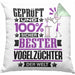 Vogelzüchter Geschenk Lustiger Spruch für Vogelzüchter Geschenkidee Bester Vogelzüchter Der WeltKissen mit Füllung 40x40 (Grau) Grün Trendation