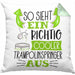 Trampolinspringer Kissen mit Füllung 40x40 Geschenk So Sieht Ein Richtig Cooler Trampolinspringer Aus Geschenkidee Spruch Lustig (Grau) Grün Trendation