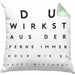 Happy Birthday Kissen mit Füllung 40x40 Du Wirst Aus Der Ferne Immer Noch Wie 21 Geburtstag Geschenkidee Männer Frauen Geschenk zum Geburtstag (Grau) Grün Trendation