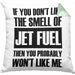 Fuel Kissen mit Füllung 40x40 Geschenk für Fluglotsen mit Spruch (Grau) Grün Trendation
