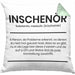 Ingenieur Kissen mit Füllung 40x40 Geschenk Ineschenör Geschenkidee Sprüche Ingenieurswesen Geschenkidee Definition (Grau) Grün Trendation