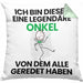 Onkel Geschenk Kissen mit Füllung 40x40 Lustige Geschenkidee Geburtstag für Onkel Ich Bin Dieser Legendäre Onkel Von Dem Alle Geredet Haben (Grau) Grün Trendation