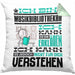 Musikbibliothekar Geschenk Kissen mit Füllung 40x40 Lustige Geschenkdiee für einen Musikbibliothekar Geburtstag Ich Bin Musikbibliothekar Ich Kann Es Dir Erklären Aber Nicht Für Dich Verstehen (Grau) Grün Trendation
