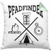 Pfadfinder Kissen mit Füllung 40x40 Geschenk Lustige Geschenkidee Für Pfadfinder (Grau) Grün Trendation