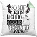 Pferdebesitzer Kissen mit Füllung 40x40 So Sieht Ein Richtig Cooler Pferdebesitzer Aus Geschenk Lustiger Spruch Geschenkidee (Grau) Grün Trendation