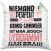 Comic-Sammler Geschenk Kissen mit Füllung 40x40 Lustige Geschenkidee für Comic-Sammler Geburtstag Niemand Ist Perfekt Aber Als Comic-Sammler Ist Man Nah Dran (Grau) Grün Trendation