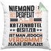 Katzenhotelbesitzer Geschenk Kissen mit Füllung 40x40 Lustige Geschenkidee für Katzenhotelbesitzer Geburtstag Niemand Ist Perfekt Aber Als Katzenhotelbesitzer Ist Man Nah Dran (Grau) Grün Trendation