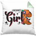Line Dance Girl Kissen mit Füllung 40x40 Geschenk Spruch Linedance KafffeeKissen mit Füllung 40x40 Spruch (Grau) Grün Trendation