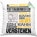 Plattenladenbesitzer Geschenk Kissen mit Füllung 40x40 Lustige Geschenkdiee für einen Plattenladenbesitzer Geburtstag Ich Bin Plattenladenbesitzer Ich Kann Es Dir Erklären Aber Nicht Für Dich Verstehen (Grau) Grün Trendation
