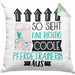 Pferdetrainerin Geschenk Kissen mit Füllung 40x40 Lustig Geschenkidee für Pferdetrainerin Geburtstag So Sieht Eine Richtig Coole Pferdetrainerin Aus Frauen Spruch (Grau) Grün Trendation