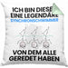 Synchronschwimmer Geschenk Kissen mit Füllung 40x40 Lustige Geschenkidee Geburtstag für Synchronschwimmer Ich Bin Dieser Legendäre Synchronschwimmer Von Dem Alle Geredet Haben (Grau) Grün Trendation
