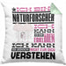 Naturforscher Geschenk Kaffee-Kissen mit Füllung 40x40 Geschenkidee für Naturforscher Ich Bin Naturforscher Ich Kann Es Dir Erklären Jedoch Nicht Für Dich Verstehen Spruch Lustig (Grau) Grün Trendation