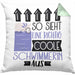 Schwimmerin Geschenk Kissen mit Füllung 40x40 Lustig Geschenkidee für Schwimmerin Geburtstag So Sieht Eine Richtig Coole Schwimmerin Aus Frauen Spruch (Grau) Grün Trendation