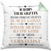 Tierärztin Geschenk Lustiger Spruch Geschenkidee KaffeeKissen mit Füllung 40x40 (Grau) Grün Trendation