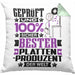Plattenproduzent Geschenk Lustiger Spruch für Plattenproduzent Geschenkidee Bester Plattenproduzent Der WeltKissen mit Füllung 40x40 (Grau) Grün Trendation