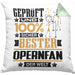 Opernfan Geschenk Lustiger Spruch für Opernfan Geschenkidee Bester Opernfan Der WeltKissen mit Füllung 40x40 (Grau) Grün Trendation