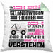 Geländewagenfahrer Geschenk Kissen mit Füllung 40x40 Lustige Geschenkdiee für einen Geländewagenfahrer Geburtstag Ich Bin Geländewagenfahrer Ich Kann Es Dir Erklären Aber Nicht Für Dich Verstehen (Grau) Grün Trendation