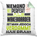 Wakeboarder Geschenk Kissen mit Füllung 40x40 Lustige Geschenkidee für Wakeboarder Geburtstag Niemand Ist Perfekt Aber Als Wakeboarder Ist Man Nah Dran (Grau) Grün Trendation