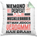 Musikliebhaber Geschenk Kissen mit Füllung 40x40 Lustige Geschenkidee für Musikliebhaber Geburtstag Niemand Ist Perfekt Aber Als Musikliebhaber Ist Man Nah Dran (Grau) Grün Trendation