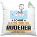 Ruderer Geschenk Kissen mit Füllung 40x40 So Gut Kann Nur Ein Ruderer Aussehen Geschenkidee (Grau) Grün Trendation
