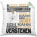 Gleitschirmflieger Geschenk Kissen mit Füllung 40x40 Lustige Geschenkdiee für einen Gleitschirmflieger Geburtstag Ich Bin Gleitschirmflieger Ich Kann Es Dir Erklären Aber Nicht Für Dich Verstehen (Grau) Grün Trendation