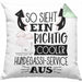 Hundegassi-Service Kissen mit Füllung 40x40 So Sieht Ein Richtig Cooler Hundegassi-Service Aus Geschenk Lustiger Spruch Geschenkidee (Grau) Grün Trendation
