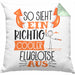 Fluglotse Kissen mit Füllung 40x40 Geschenk So Sieht Ein Richtig Cooler Fluglotse Aus Geschenkidee Spruch Lustig (Grau) Grün Trendation