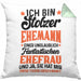 Ehemann Geschenk Kissen mit Füllung 40x40 Ich Bin Stolzer Ehemann Einer Fantastischen Ehefrau Jahrestag Geschenkidee Gag Joke (Grau) Grün Trendation
