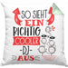 DJ Kissen mit Füllung 40x40 Geschenk So Sieht Ein RIchtig Cooler DJ Aus Geschenkidee Lustiger Spruch Geburtstag (Grau) Grün Trendation