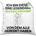 Klassikliebhaber Geschenk Kissen mit Füllung 40x40 Lustige Geschenkidee Geburtstag für Klassikliebhaber Ich Bin Dieser Legendäre Klassikliebhaber Von Dem Alle Geredet Haben (Grau) Grün Trendation