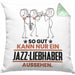 Jazz-Liebhaber Geschenk Kissen mit Füllung 40x40 So Gut Kann Nur Ein Jazz-Liebhaber Aussehen Geschenkidee (Grau) Grün Trendation